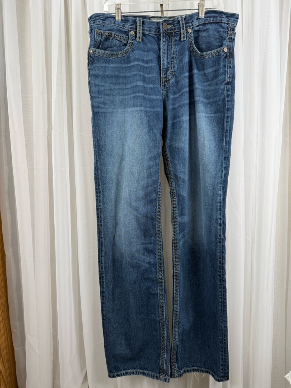 BKE Seth Jeans Mens 34XL 36 Inseam Straight Leg Medium Wash
Buckle ex long jeans